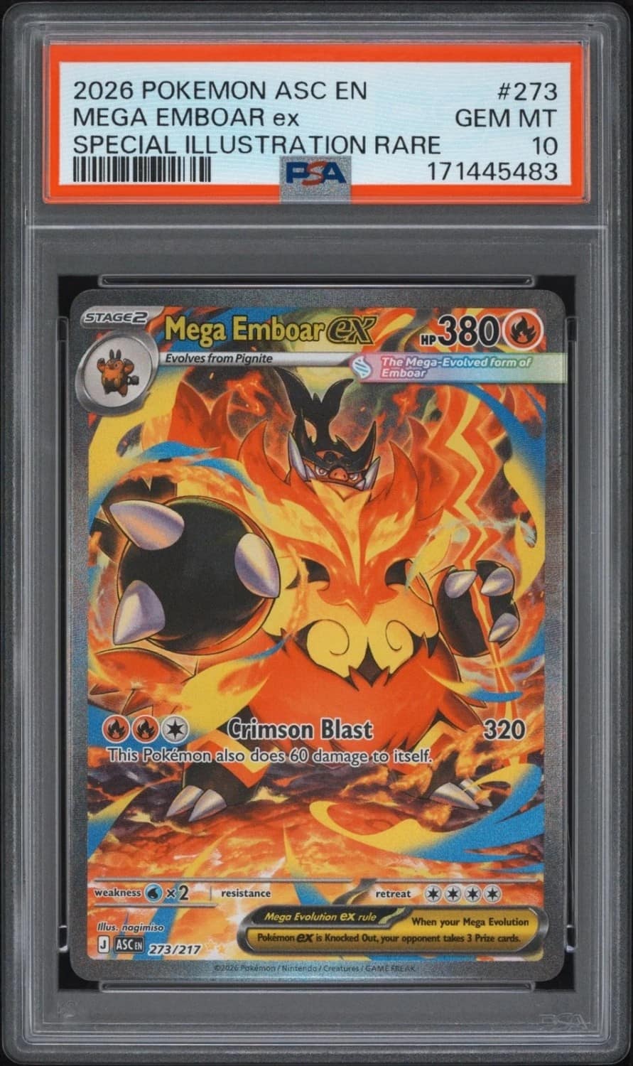 Mega Emboar Ex
