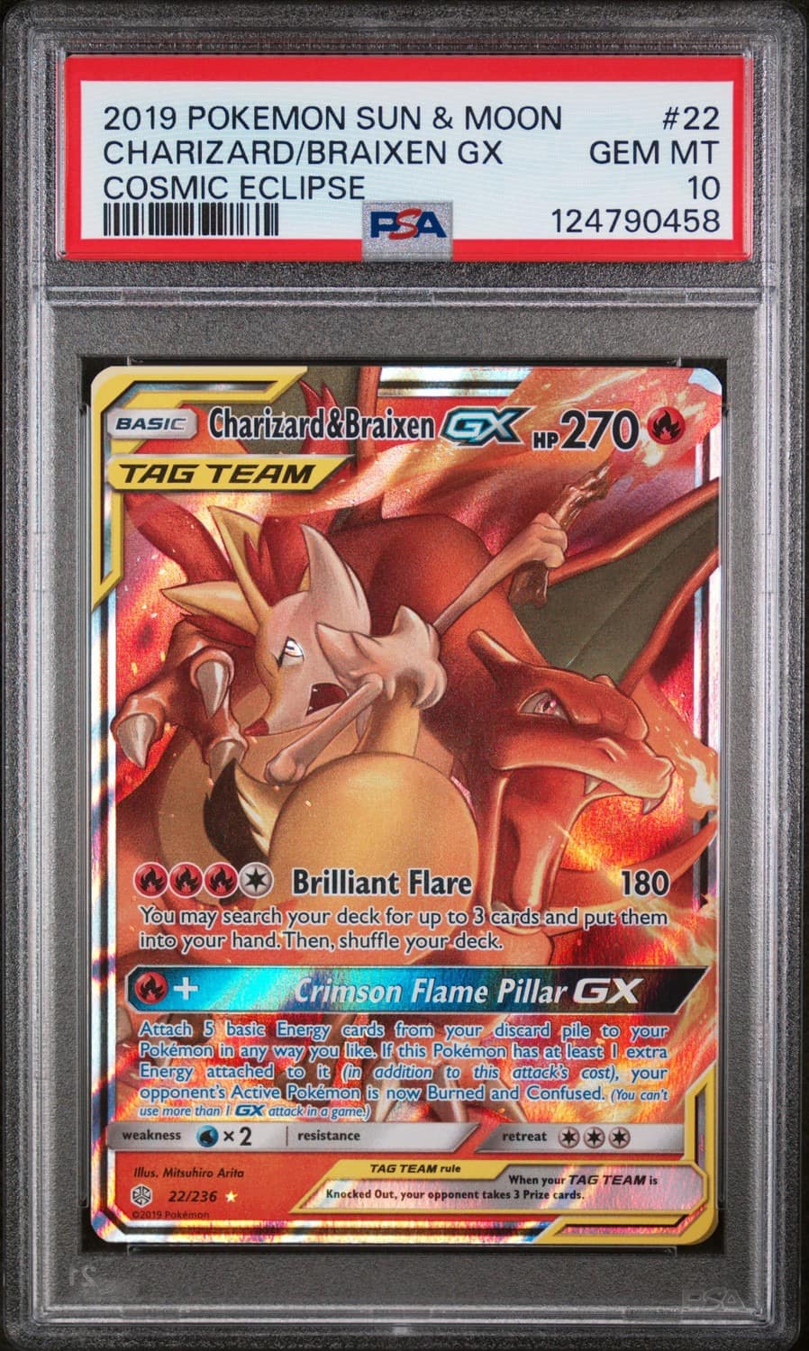 Charizard/braixen Gx