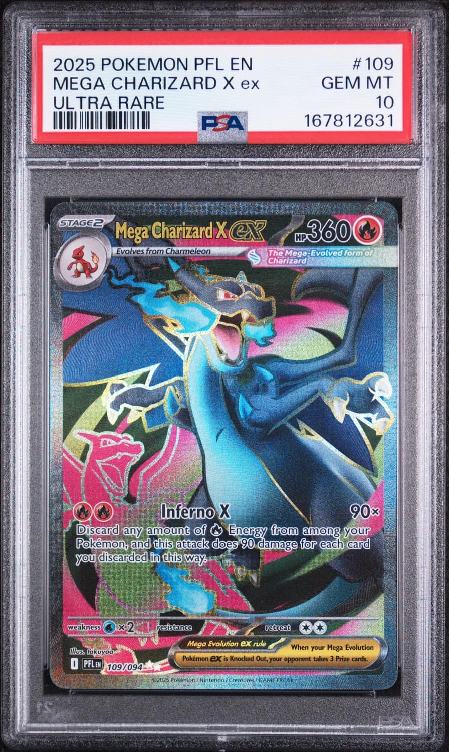 Mega Charizard X Ex