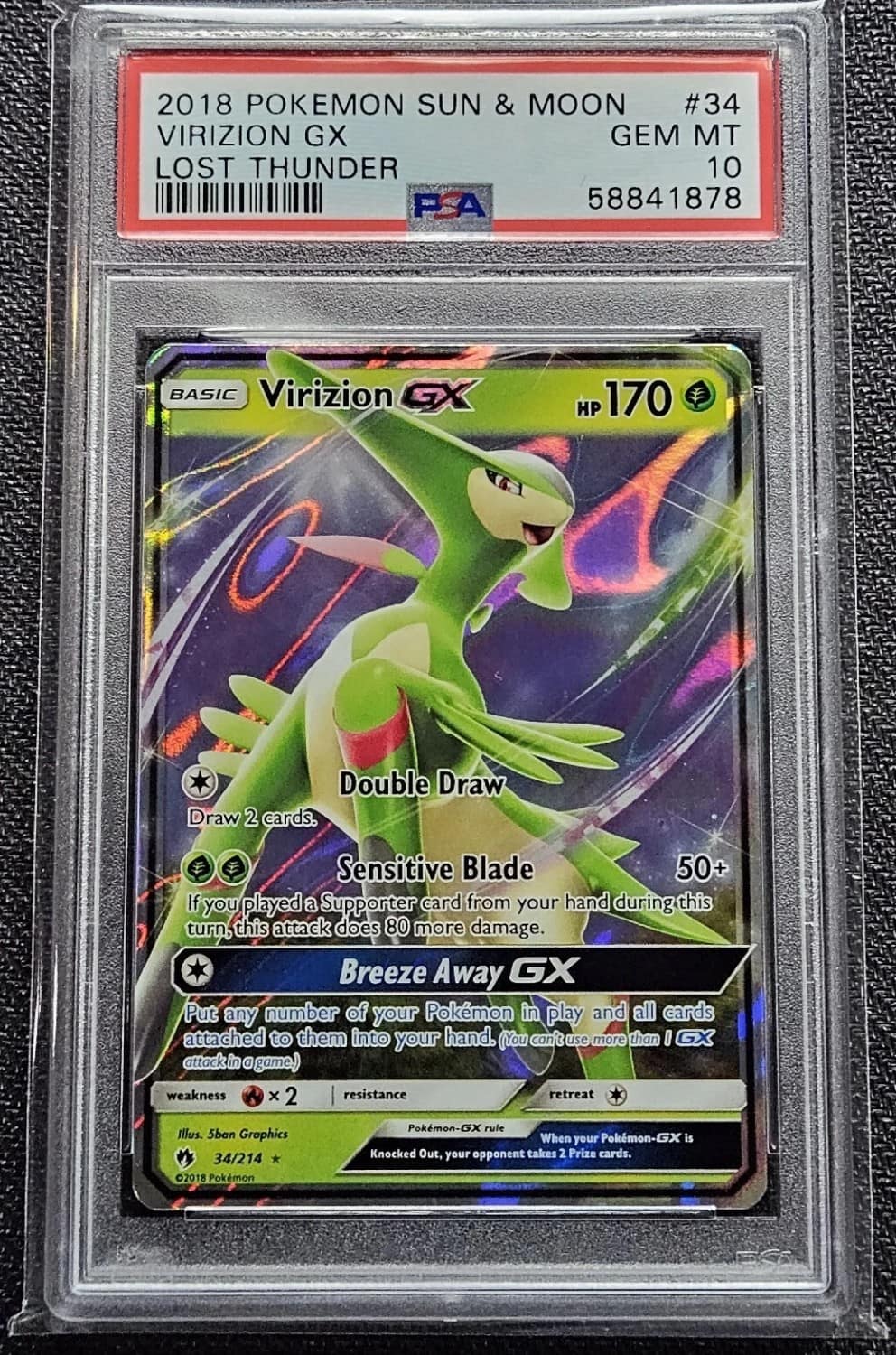 Virizion Gx