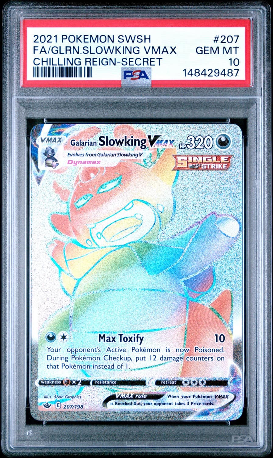 Galarian Slowking Vmax