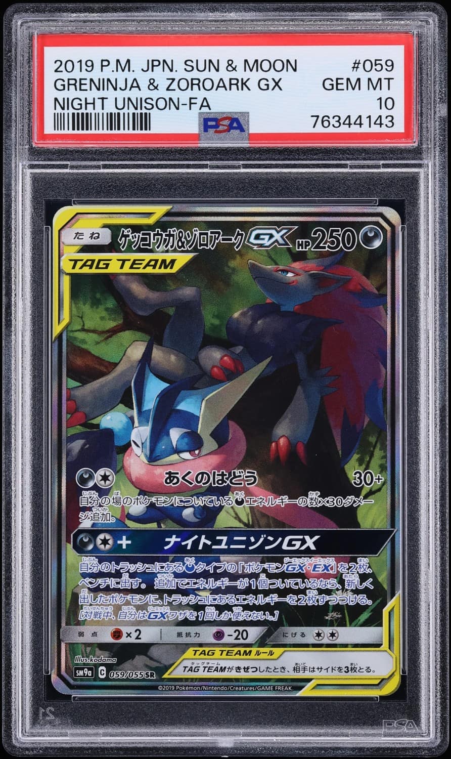 Greninja & Zoroark Gx