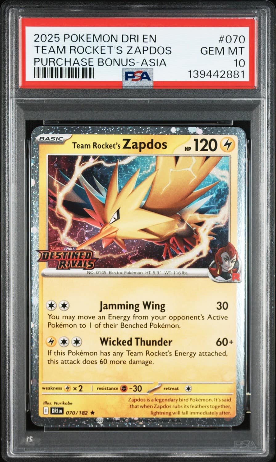 Team Rocket'S Zapdos