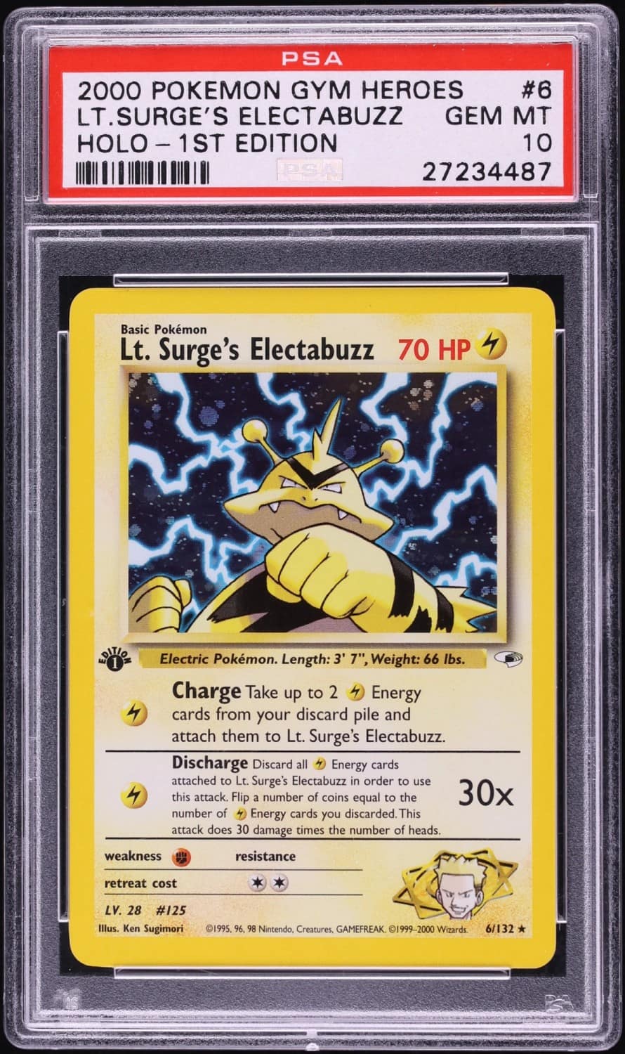 Lt. Surge'S Electabuzz