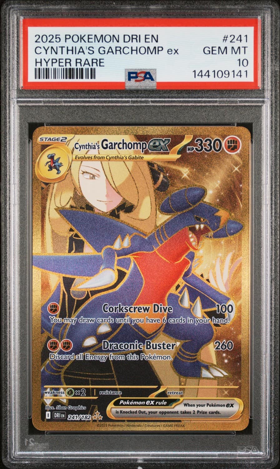 Cynthia'S Garchomp Ex