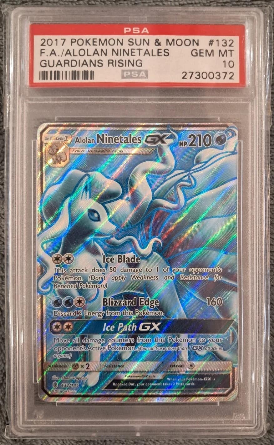 Alola Ninetales Gx