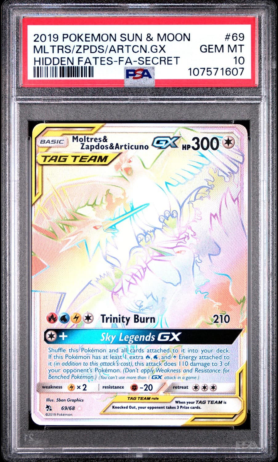 Moltres & Zapdos & Articuno Gx
