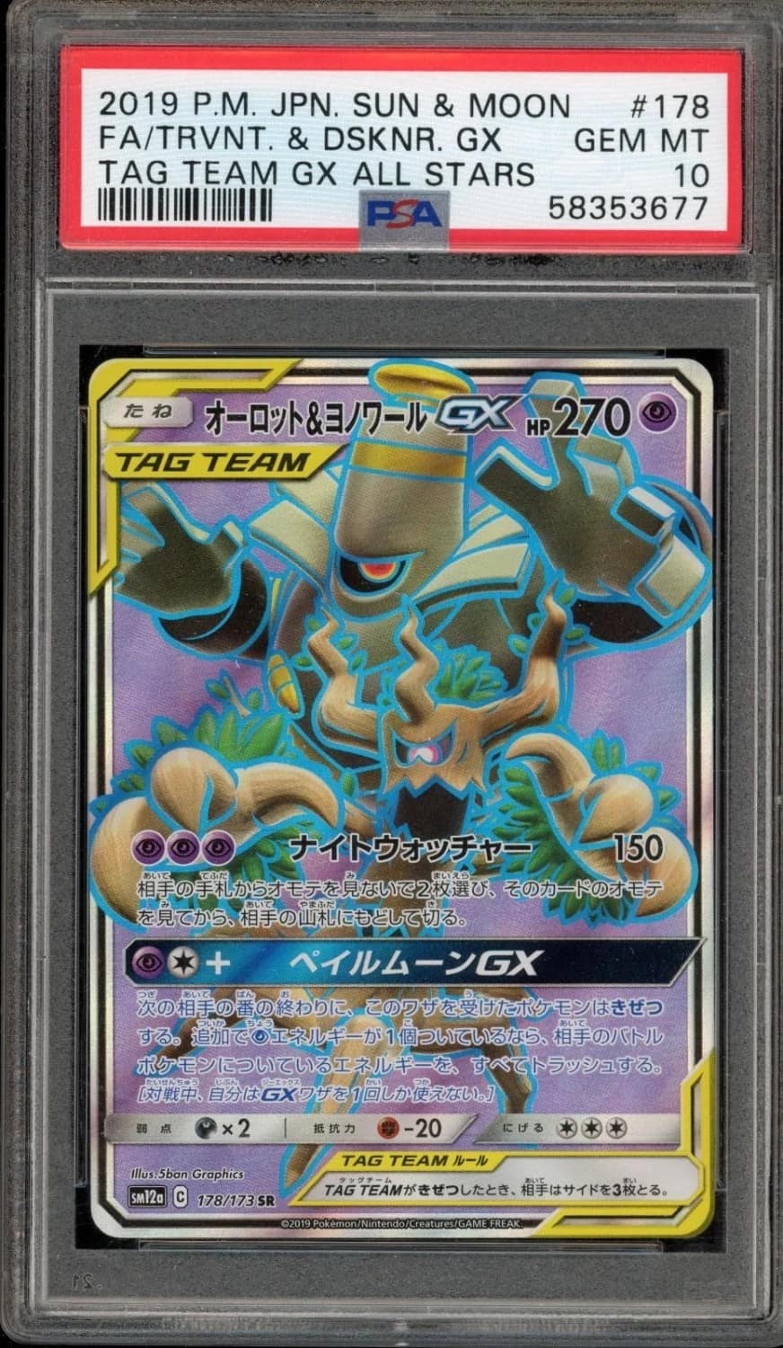 Trevenant & Dusknoir Gx