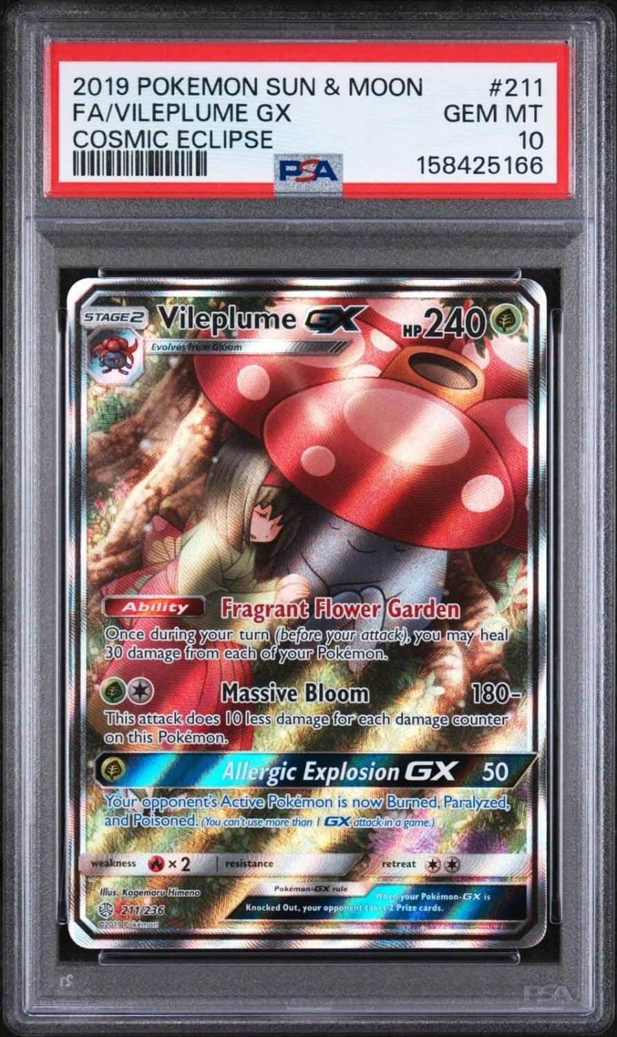 Vileplume Gx