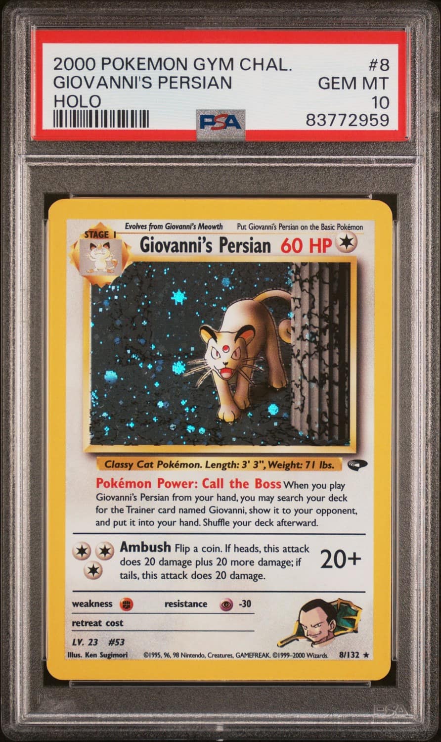 Giovanni'S Persian