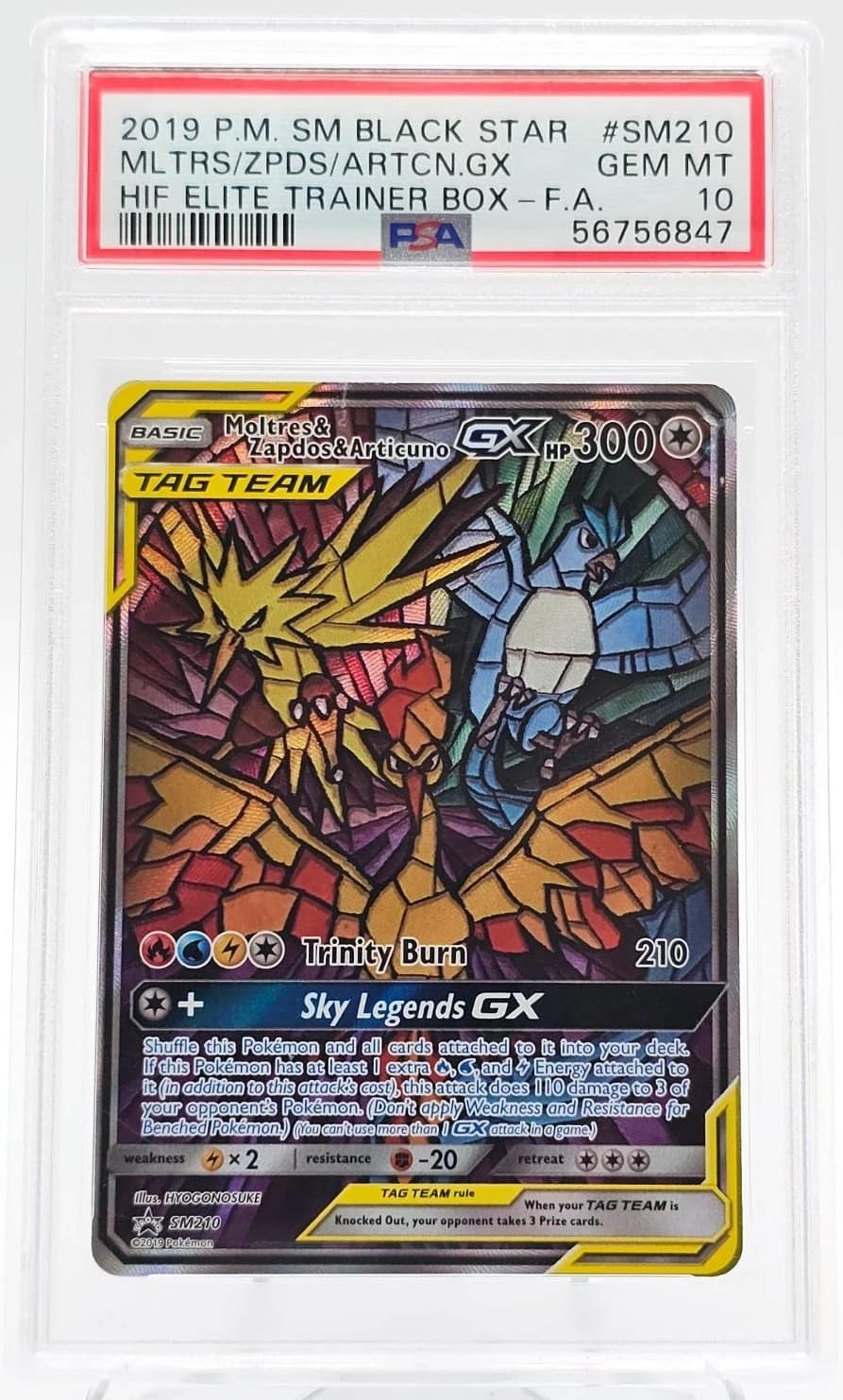 Moltres & Zapdos & Articuno Gx