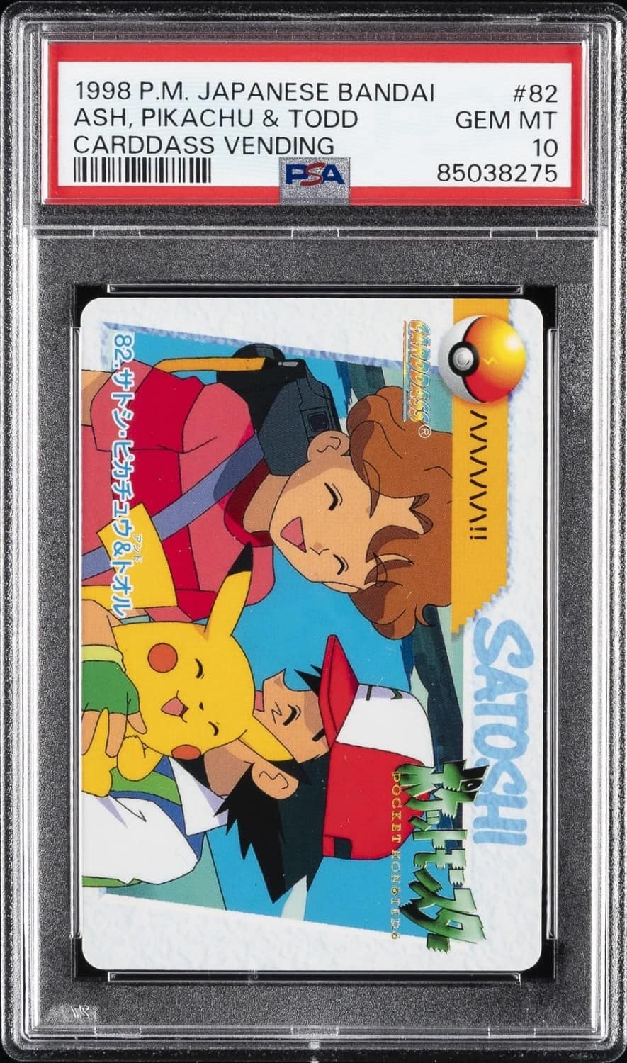 Ash, Pikachu & Todd