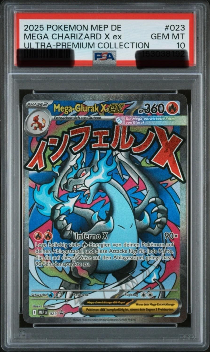 Mega Charizard X Ex