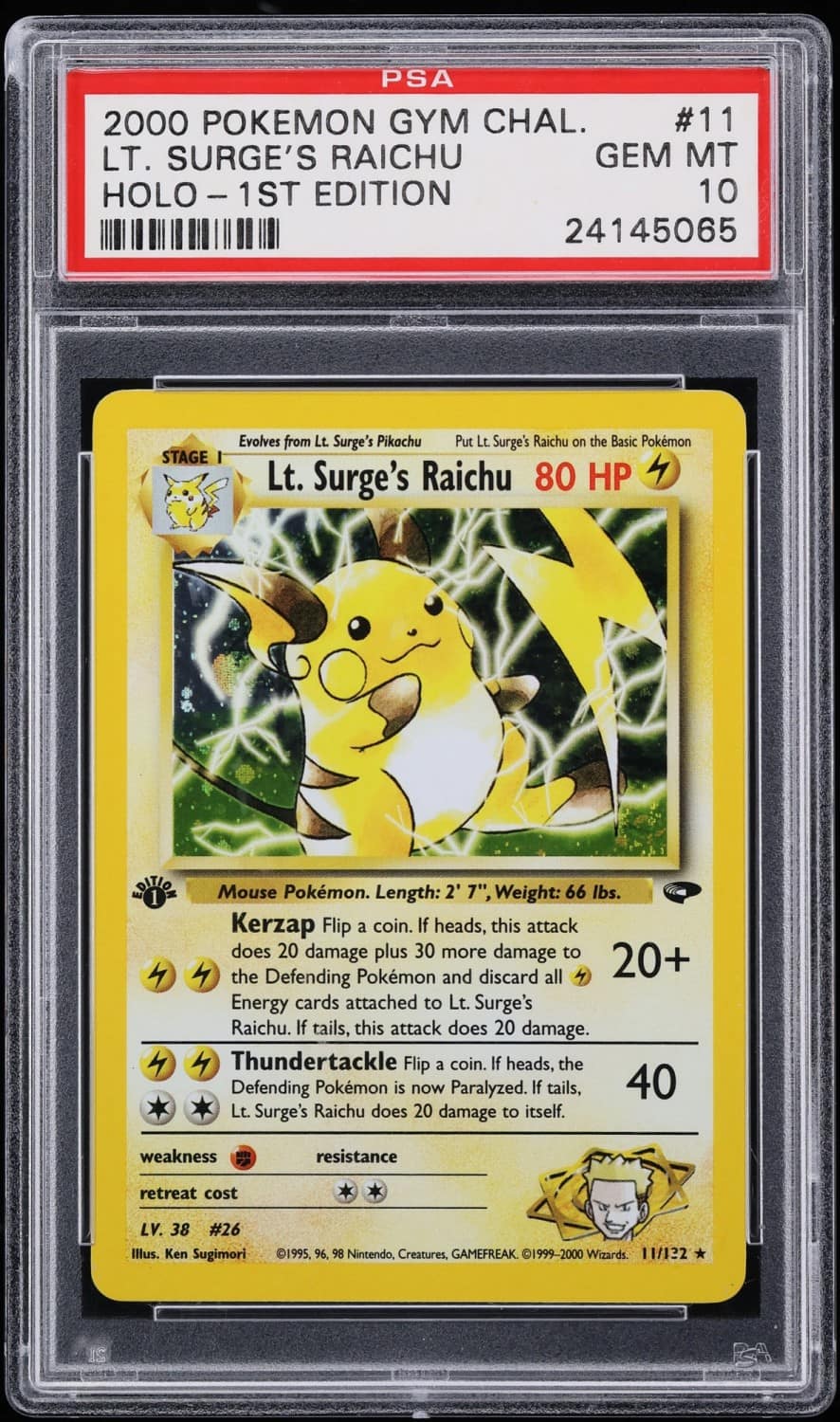Lt. Surge'S Raichu