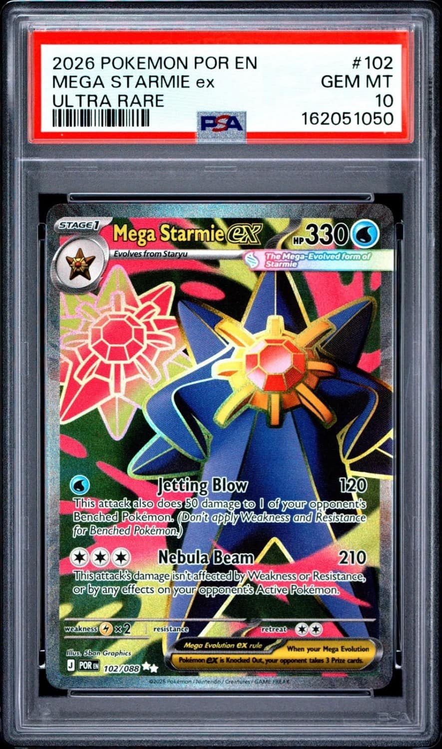 Mega Starmie Ex