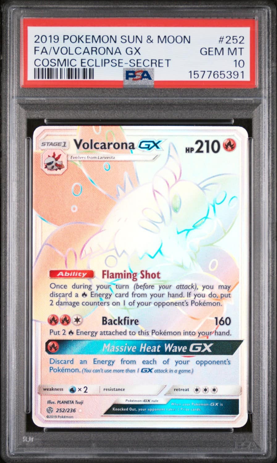 Volcarona Gx
