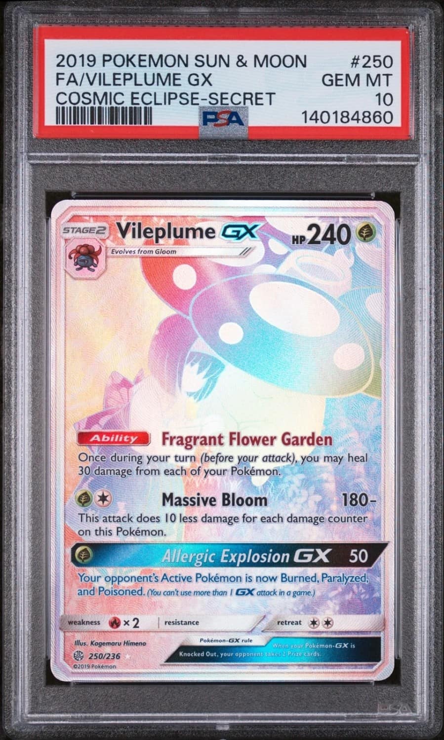 Vileplume Gx