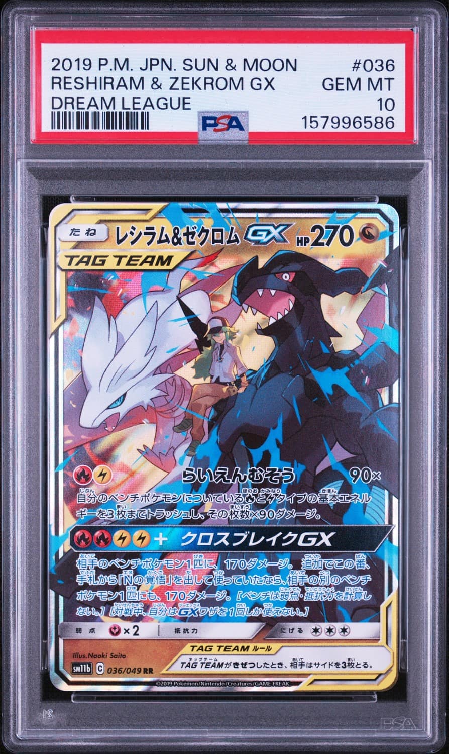 Reshiram & Zekrom Gx