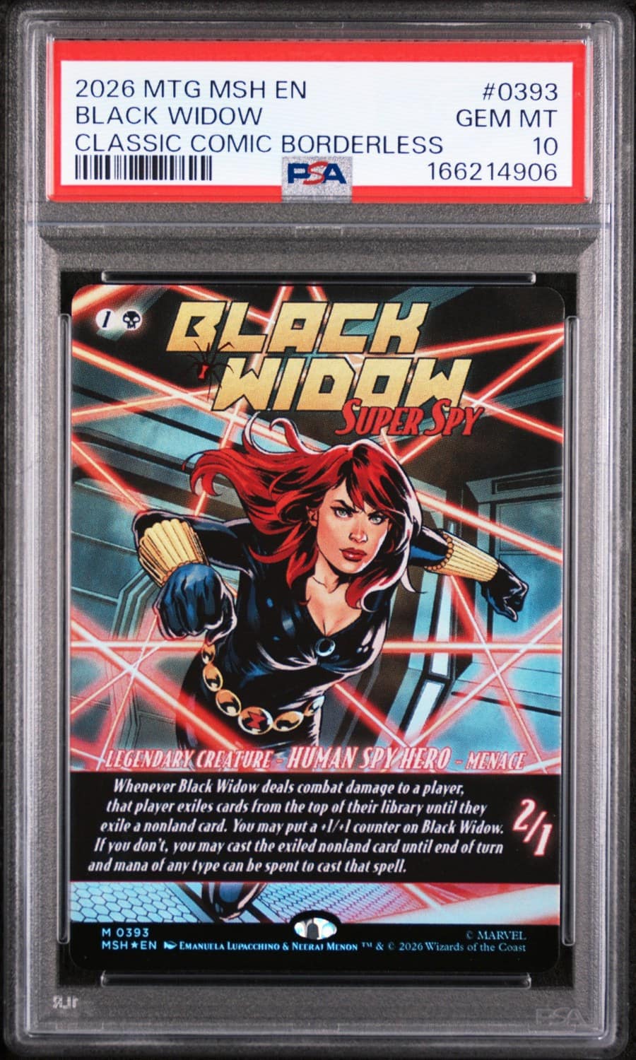 Black Widow, Super Spy