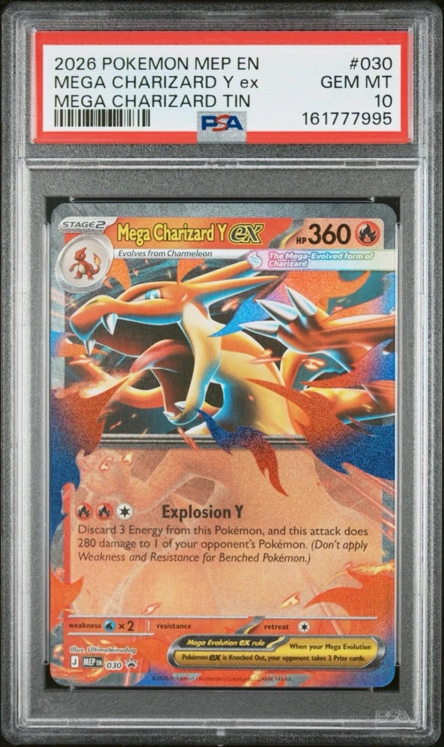 Mega Charizard Y Ex