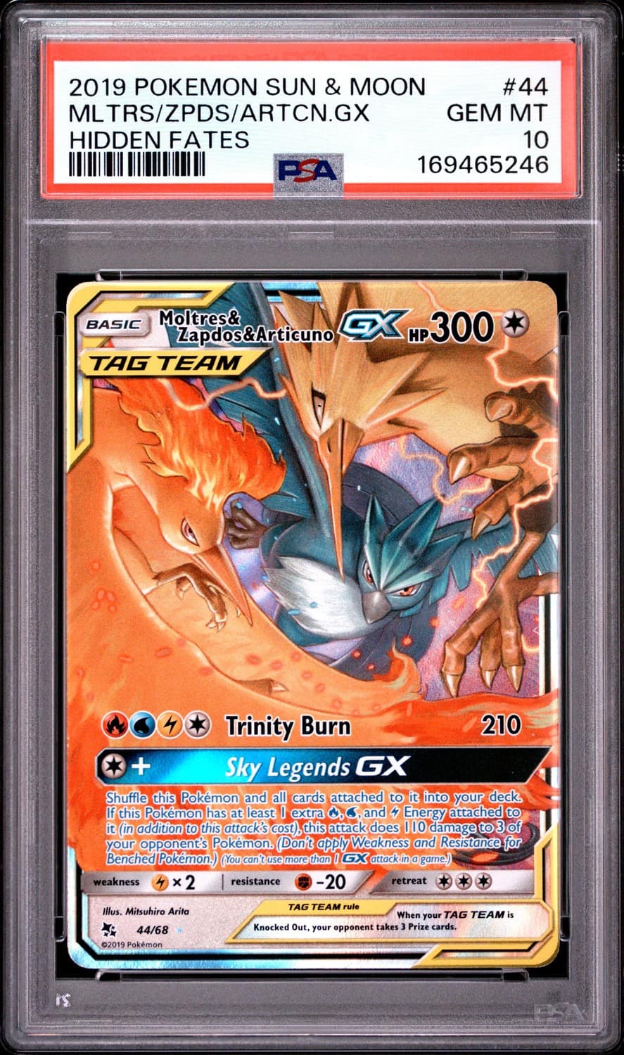 Moltres & Zapdos & Articuno Gx