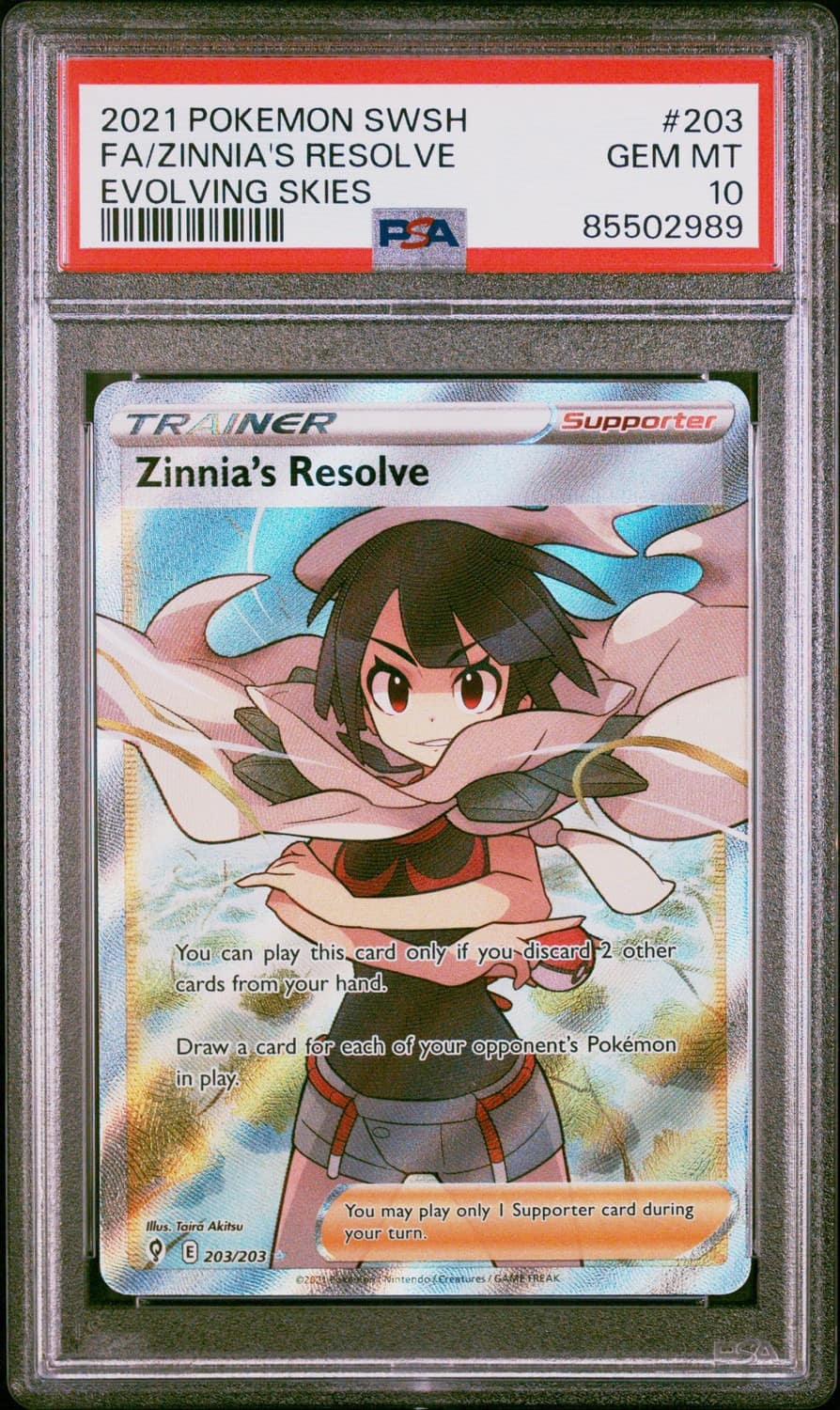Zinnia'S Resolve