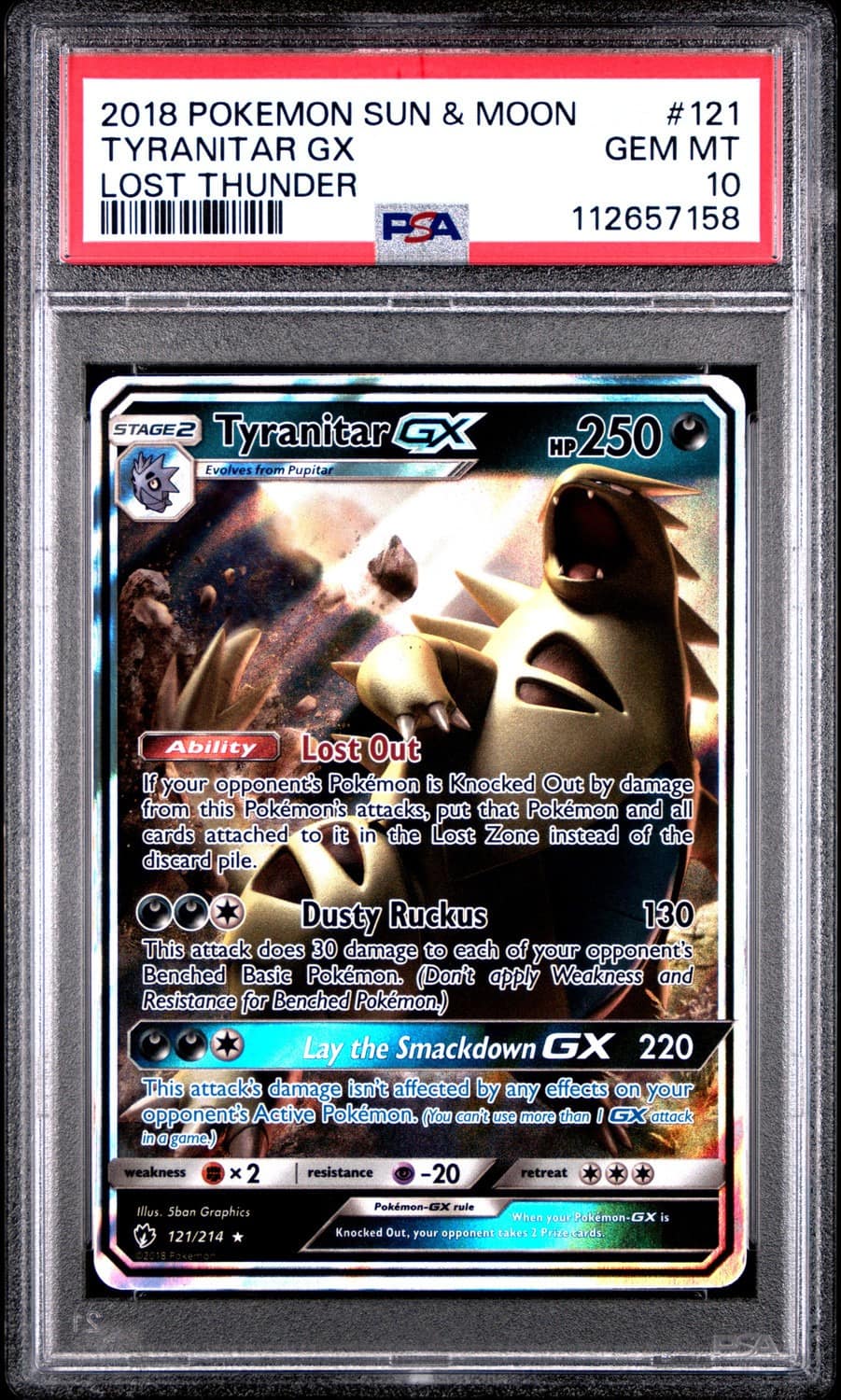 Tyranitar Gx