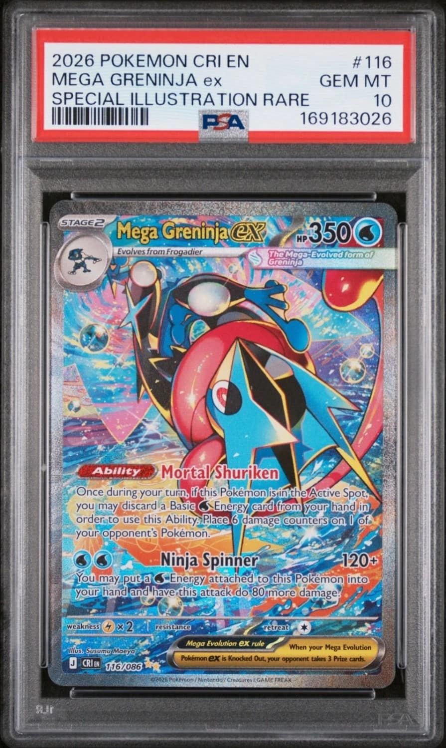 Mega Greninja Ex