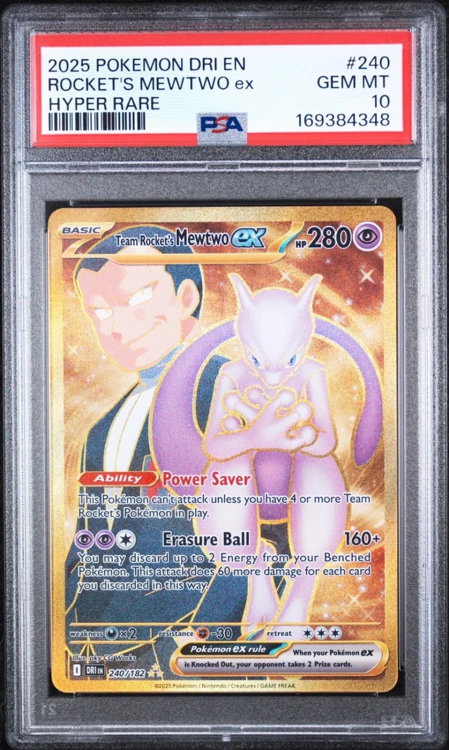 Rocket'S Mewtwo Ex