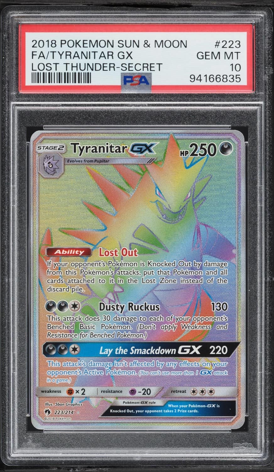 Tyranitar Gx