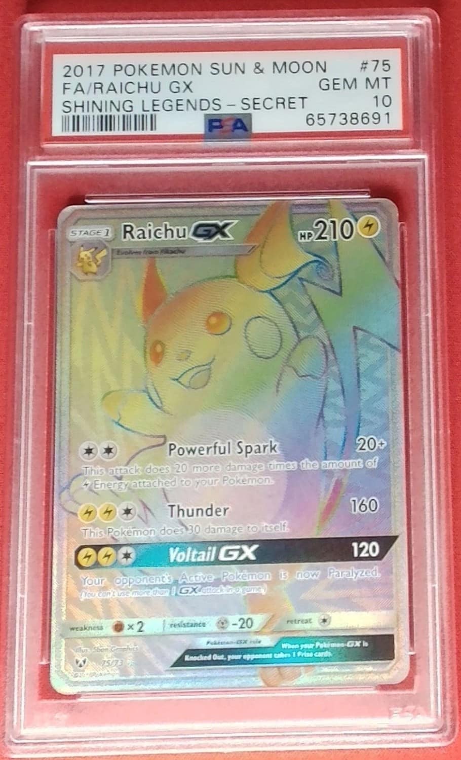 Raichu Gx