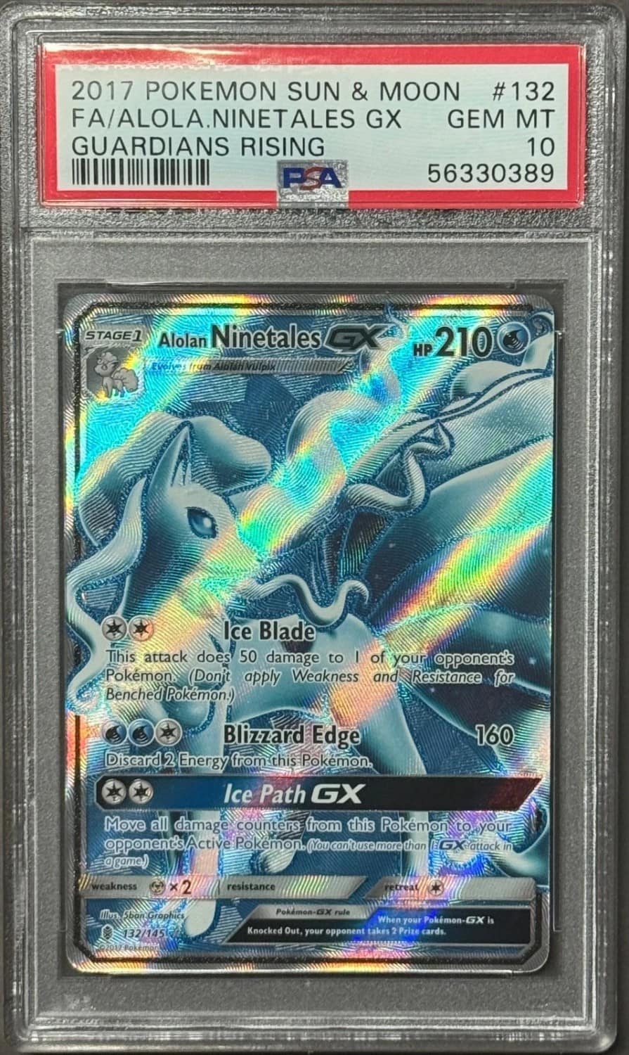 Alola Ninetales Gx