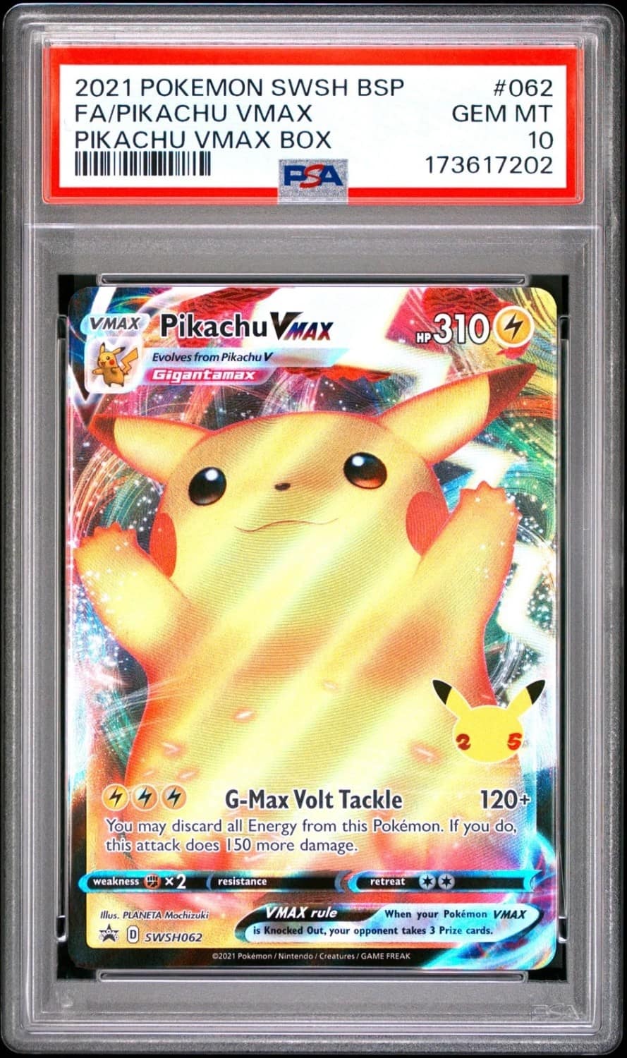 Pikachu Vmax