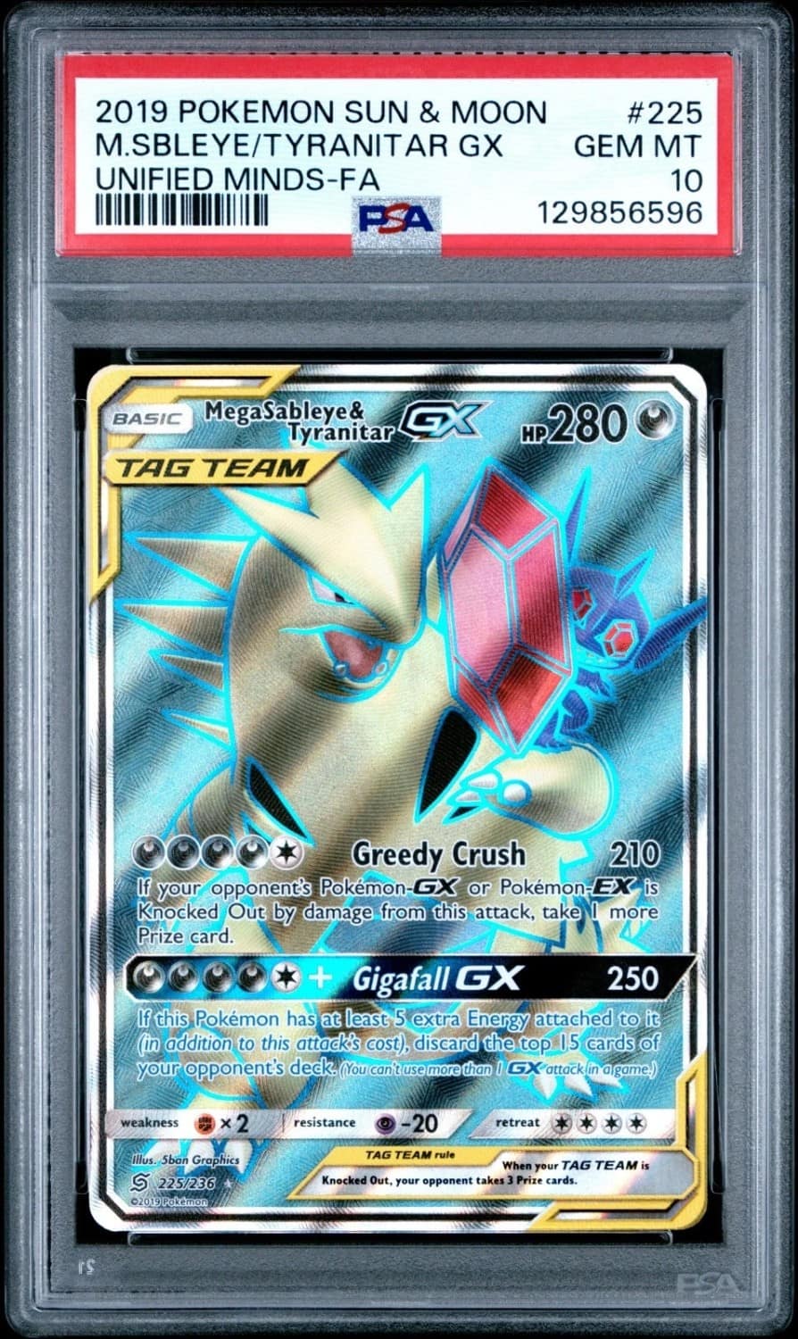 Mega Sableye & Tyranitar Gx