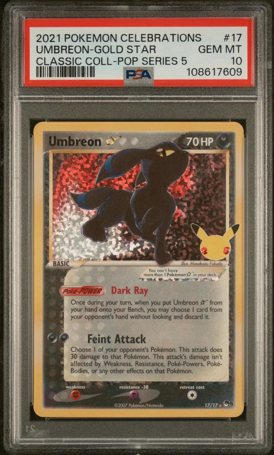 Umbreon-Gold Star