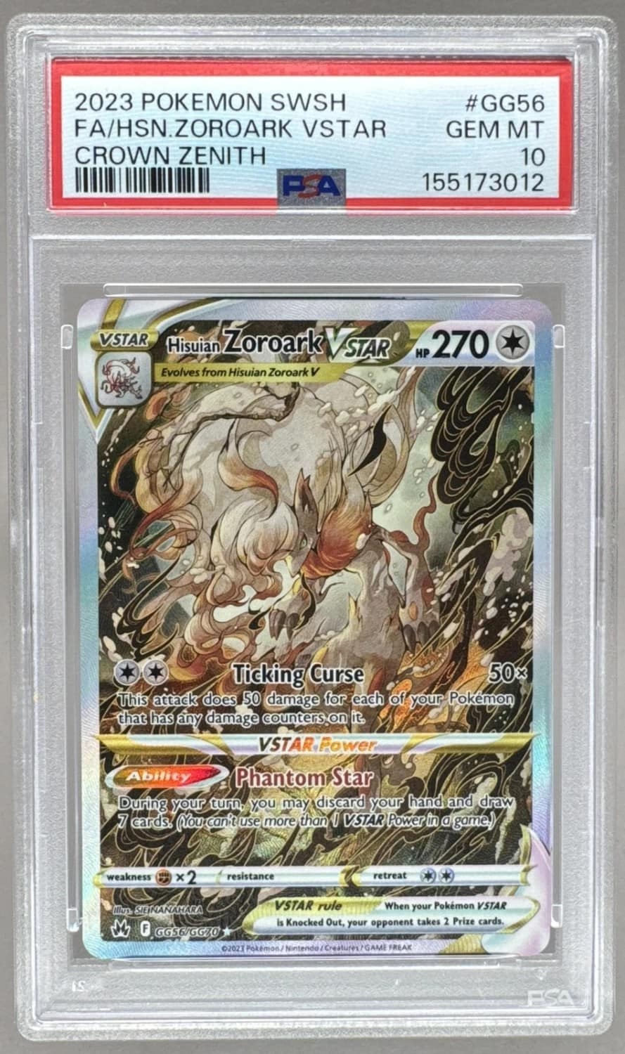 Hisuian Zoroark Vstar