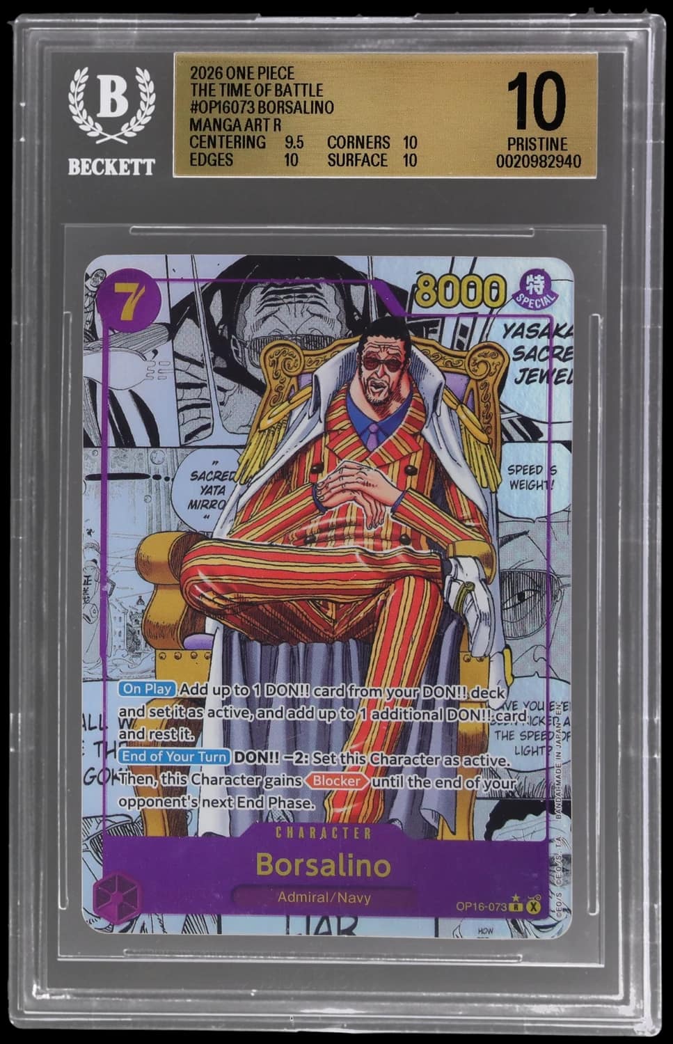 Borsalino Manga Art R
