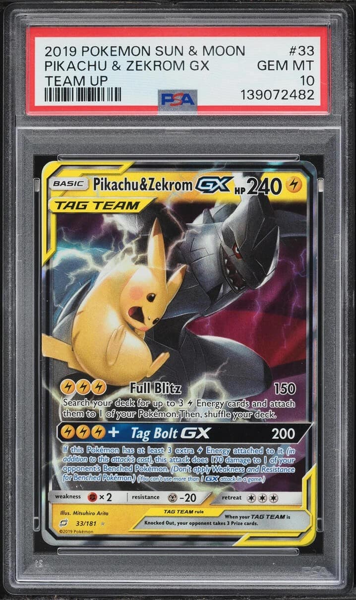Pikachu & Zekrom Gx