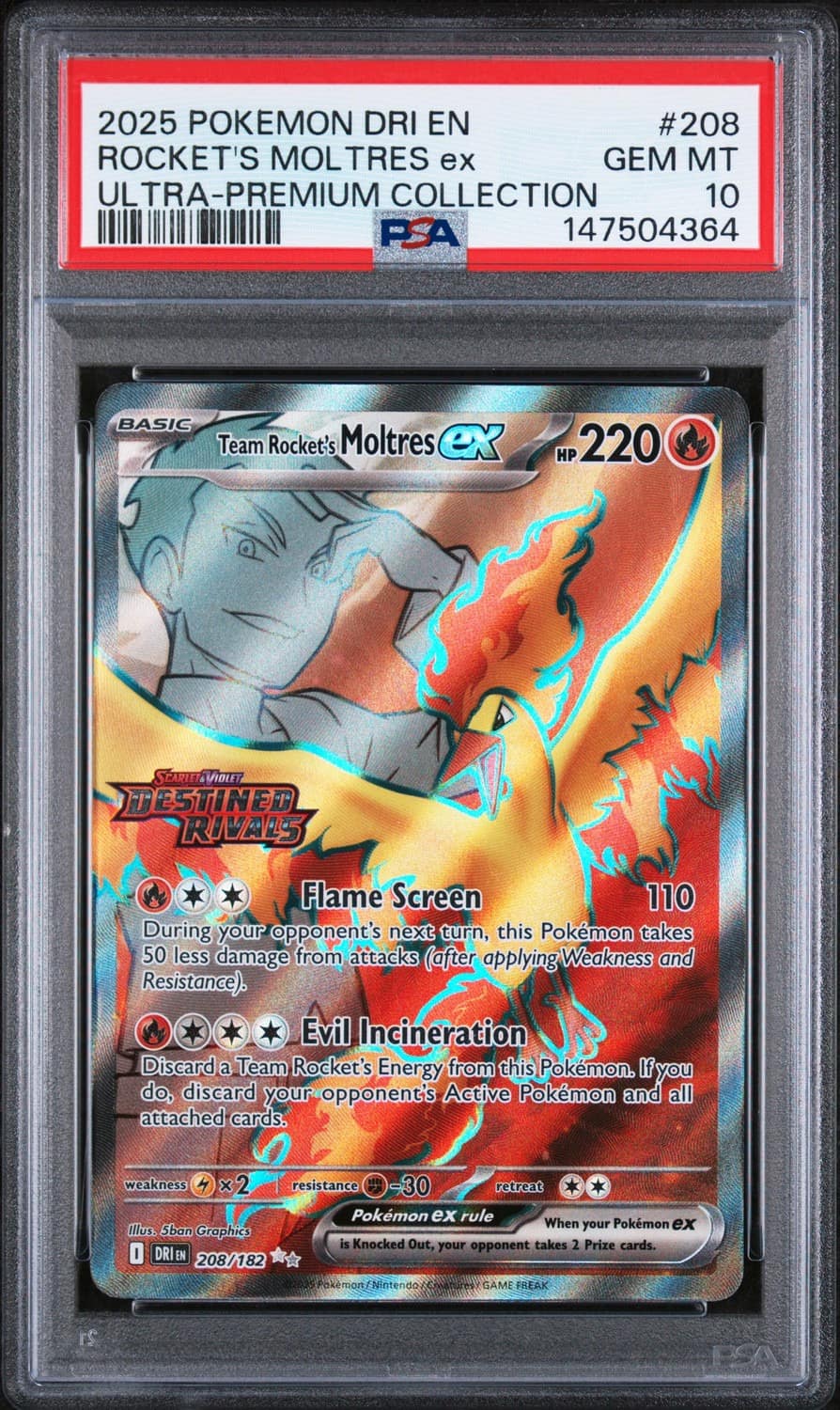 Rocket'S Moltres Ex