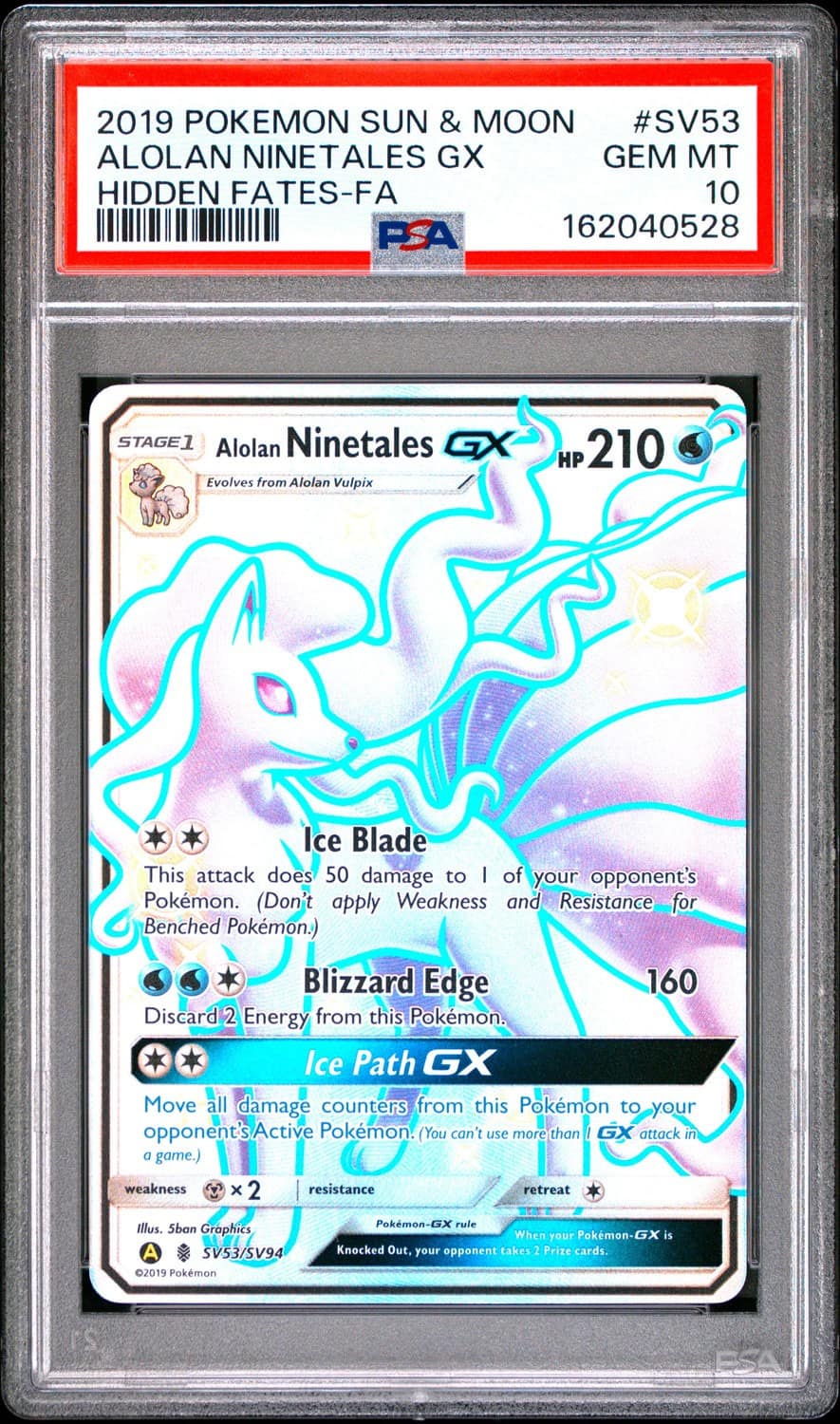 Alolan Ninetales Gx