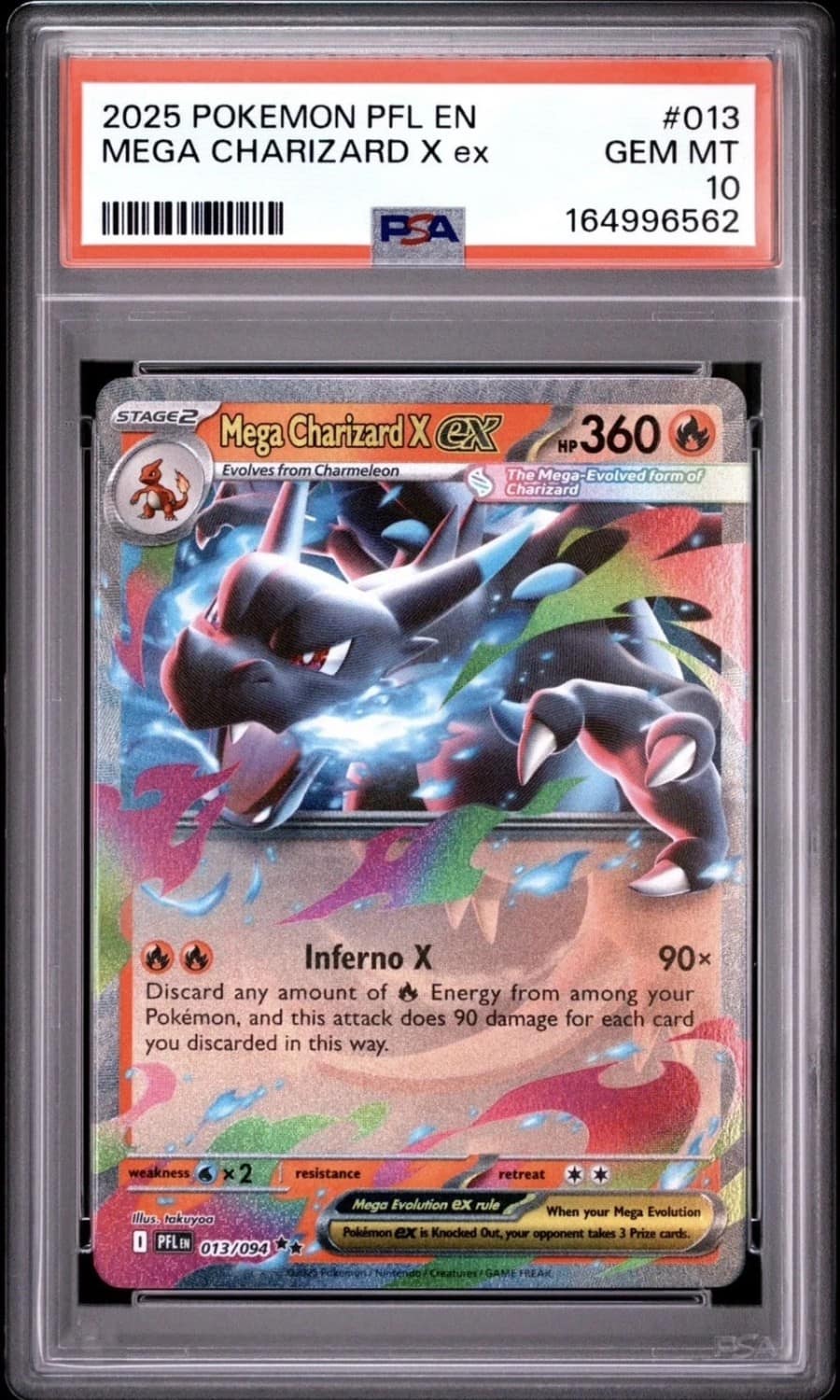 Mega Charizard X Ex