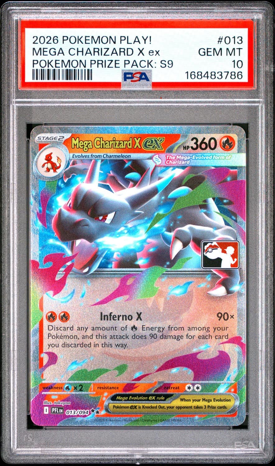 Mega Charizard X Ex