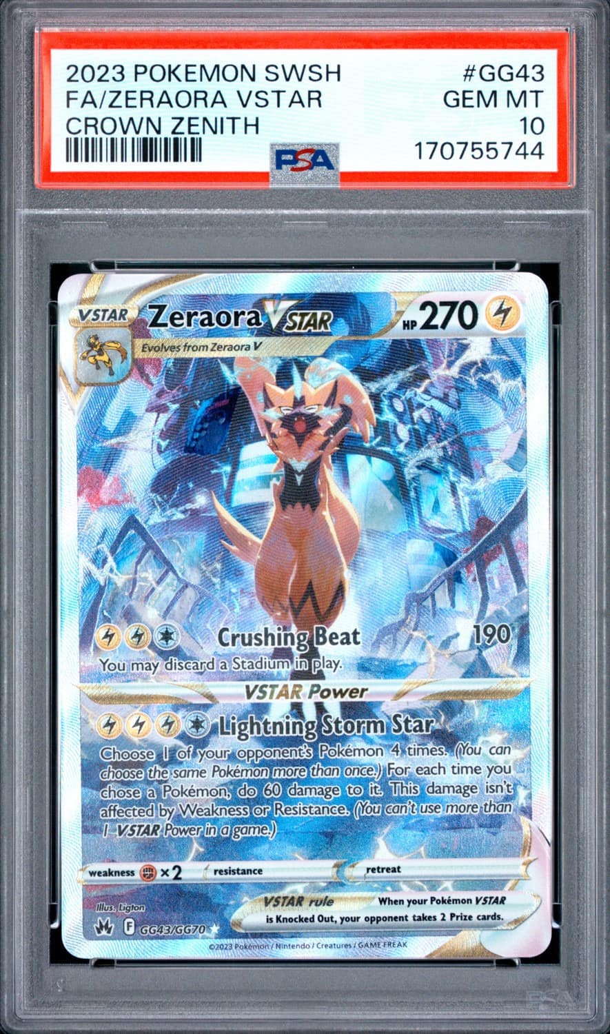 Zeraora Vstar
