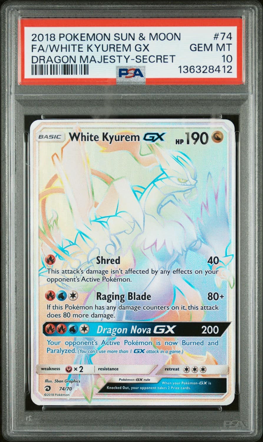 White Kyurem Gx