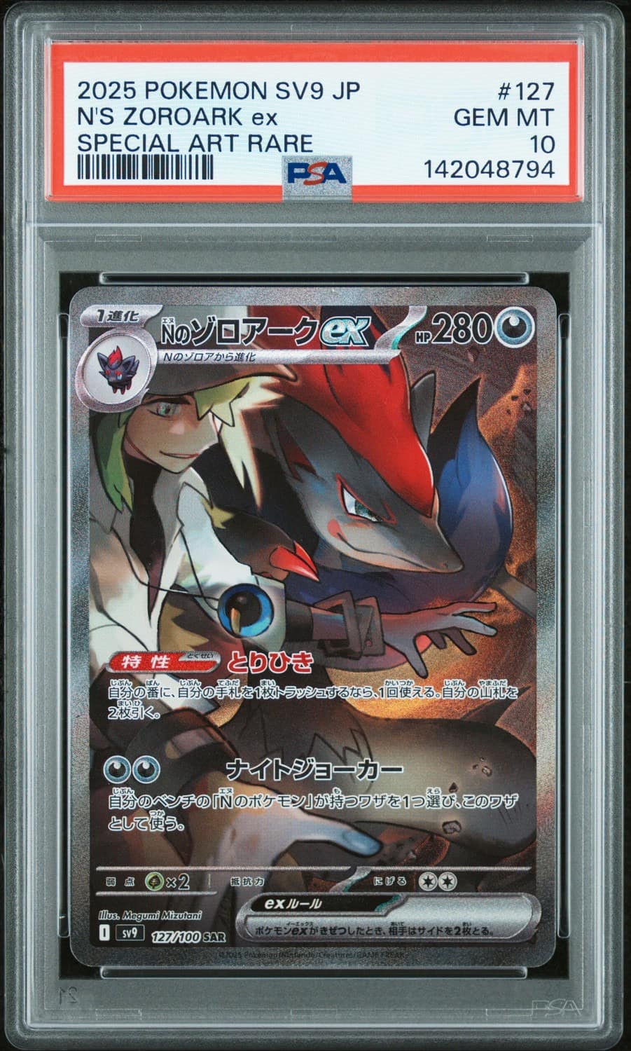 N'S Zoroark Ex