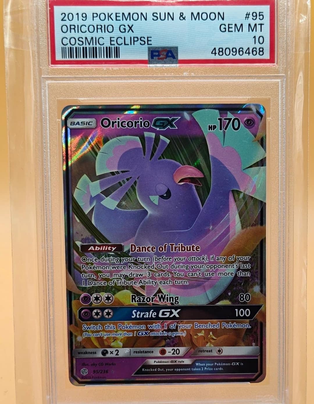 Oricorio Gx