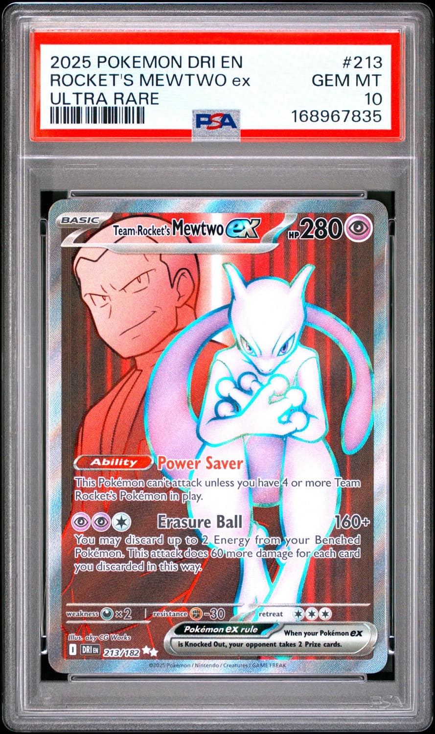 Rocket'S Mewtwo Ex