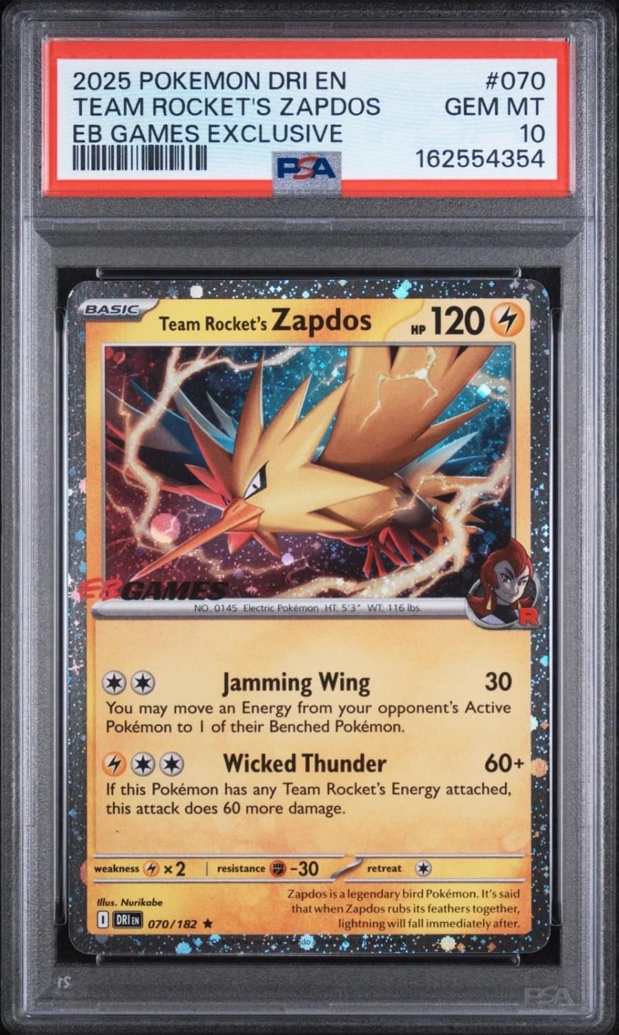 Team Rocket'S Zapdos