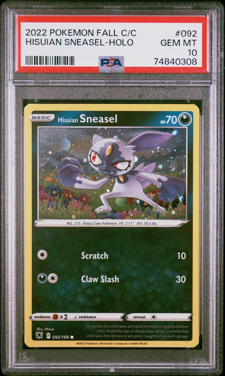 Hisuian Sneasel
