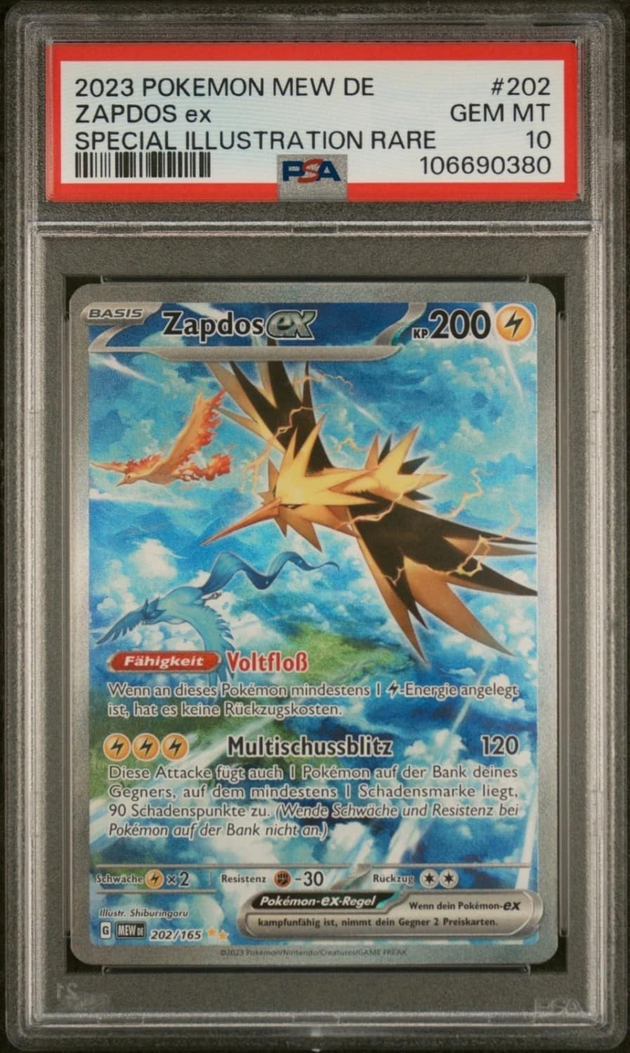 Zapdos Ex